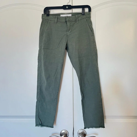Frank & Eileen Italian Performance linen Wicklow pants size 00 in Rosema… - Picture 6 of 9